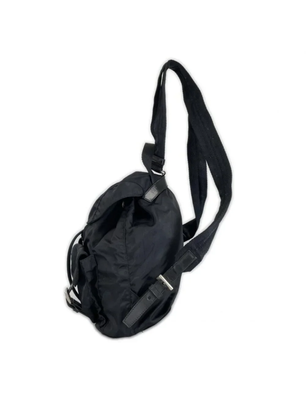 Prada Nylon Mini Backpack Black